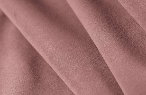 Windsor & Co Růžová sametová rohová pohovka Halley 242 cm, levá