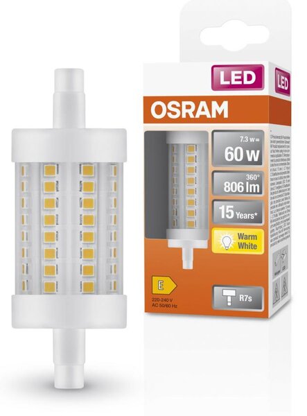 LED Žárovka R7s/7,3W/230V 2700K 78 mm - Osram