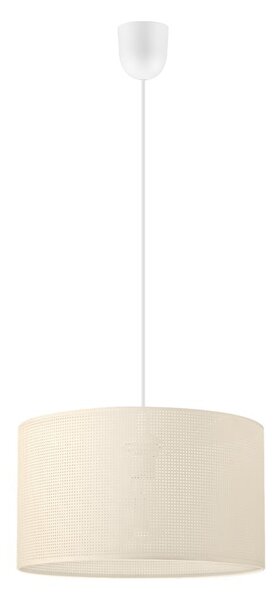 Lustr na lanku SIRJA PLISADO 1xE27/15W/230V pr. 35 cm krémová