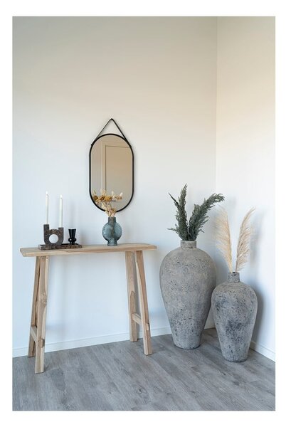 Hnědá terakotová vysoká váza Corvo – House Nordic