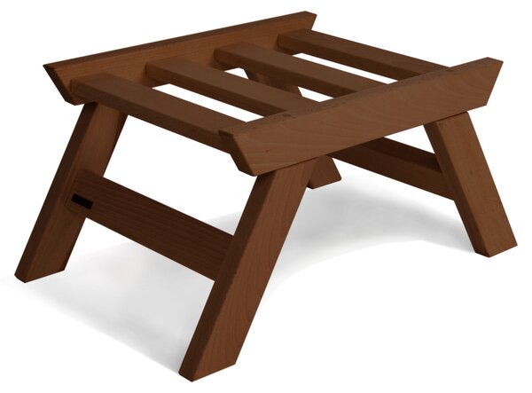 MarLiving Taburet BREEZIO 03 55 cm z masivu/grafitově šedý