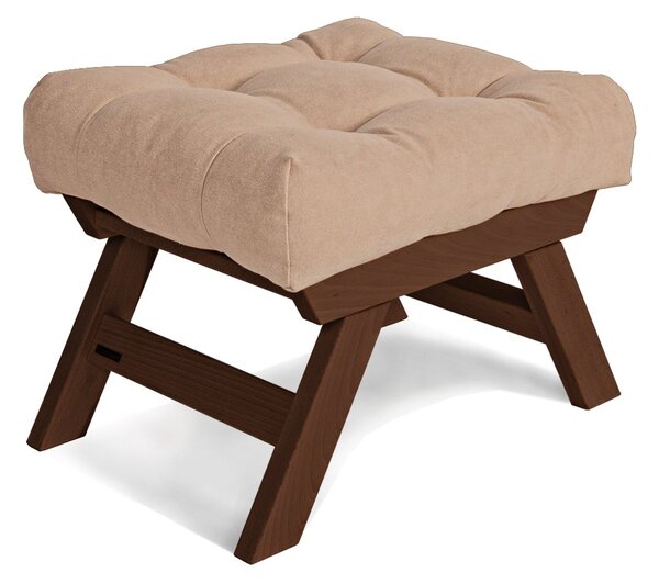 MarLiving Taburet BREEZIO 03 55 cm z masivu/béžový