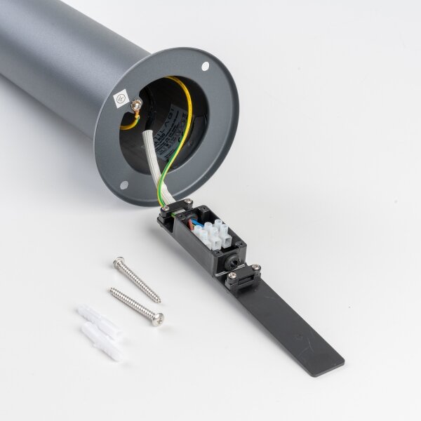 BRILAGI - Venkovní lampa ELIA 1xE27/20W/230V IP44 50 cm antracit