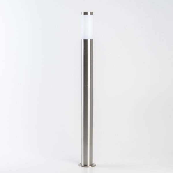 BRILAGI - Venkovní lampa ELIA 1xE27/20W/230V IP44 100 cm matný chrom