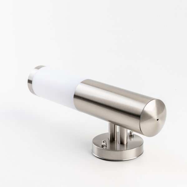 BRILAGI - Venkovní nástěnná lampa ELIA 1xE27/20W/230V IP44 matný chrom