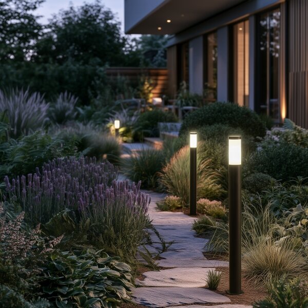BRILAGI - Venkovní lampa ELIA 1xE27/20W/230V IP44 100 cm antracit