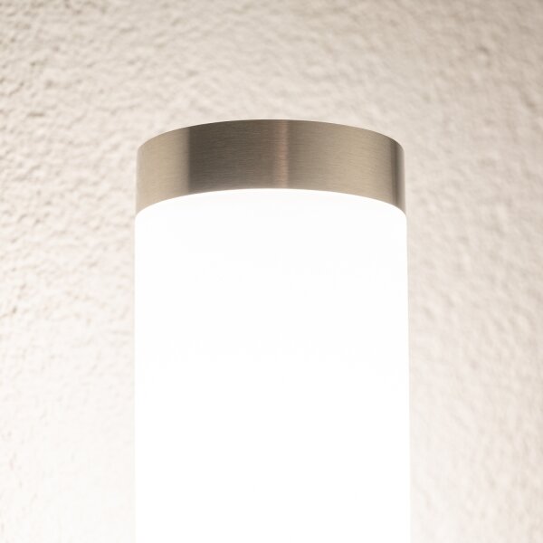 BRILAGI - Venkovní nástěnná lampa ELIA 1xE27/20W/230V IP44 matný chrom