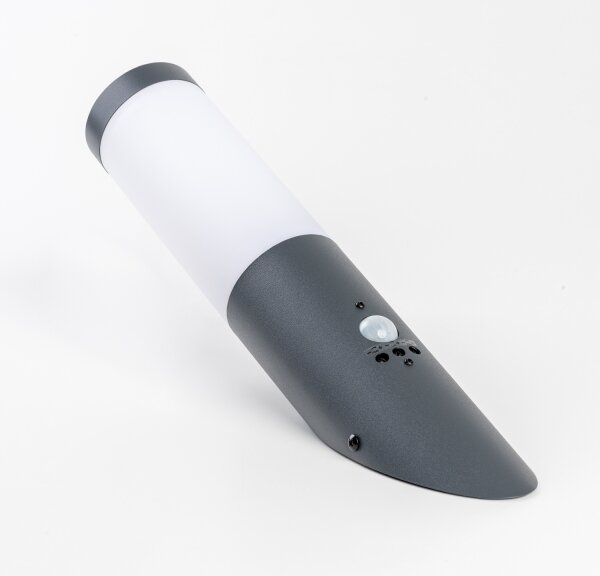 BRILAGI - Venkovní nástěnná lampa se senzorem ELIA 1xE27/20W/230V IP44 antracit