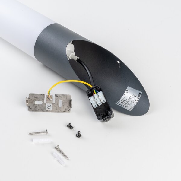 BRILAGI - Venkovní nástěnná lampa ELIA 1xE27/20W/230V IP44 antracit