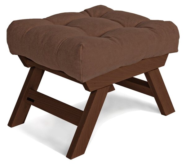 MarLiving Taburet BREEZIO 03 55 cm z masivu/hnědý