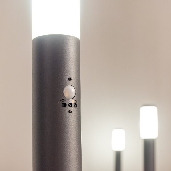 BRILAGI - Venkovní lampa se sen. ELIA 1xE27/20W/230V IP44 50 cm antracit