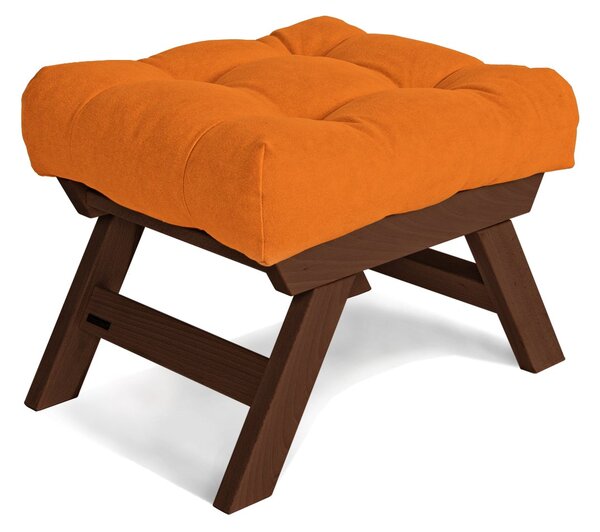 MarLiving Taburet BREEZIO 03 55 cm z masivu/oranžový