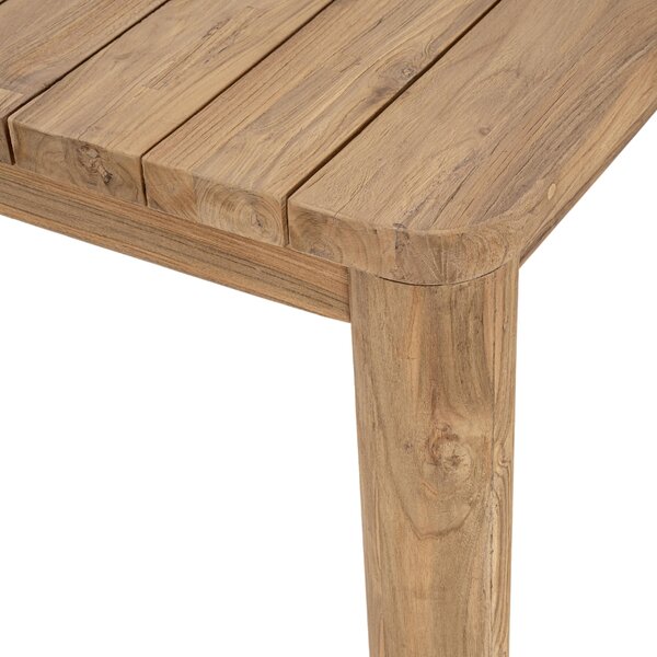 Bizzotto Teakový zahradní jídelní stůl Maverick 200 x 100 cm