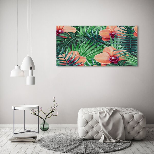 Foto obraz tištěný na plátně Orchidej oc-107940636