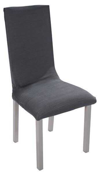 Blancheporte Pružný jednobarevný potah na židli, sedák nebo sedák + opěrka šedá sedák