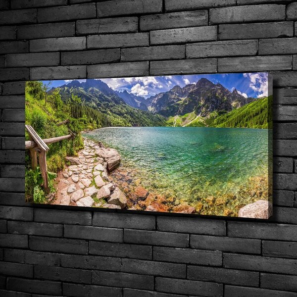 Foto obraz na plátně Mořské oko Tatry oc-108007889