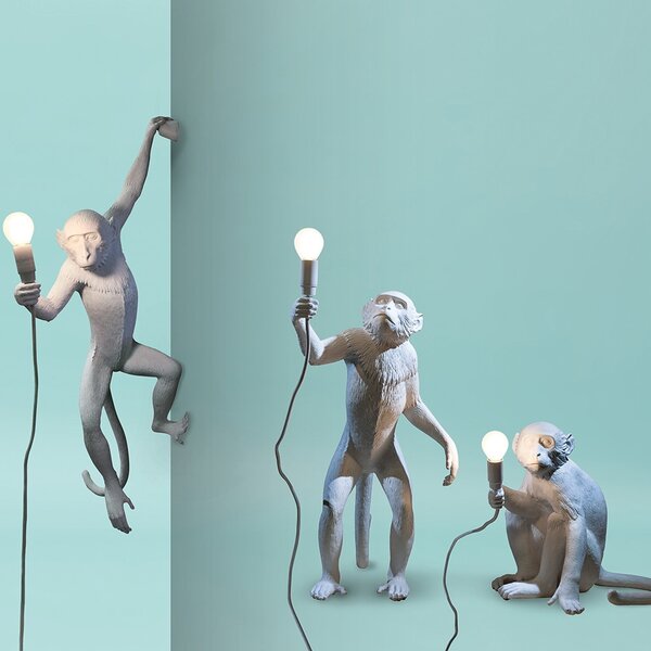 Seletti designové stojací lampy Monkey Stojící