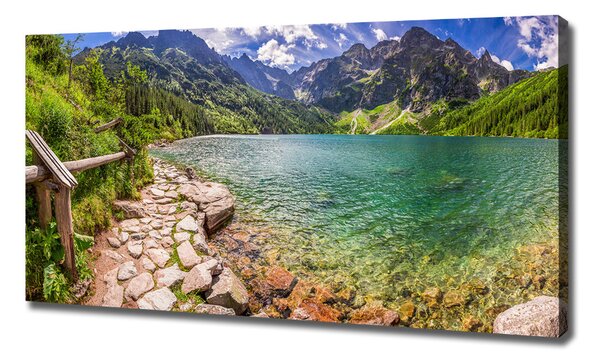 Foto obraz na plátně Mořské oko Tatry oc-108007889