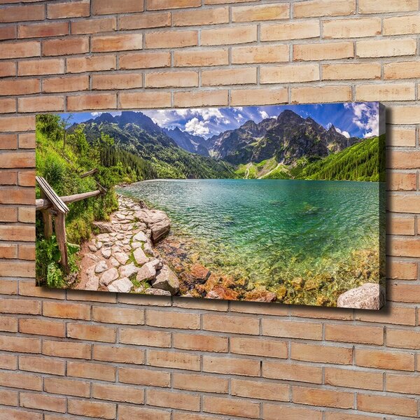 Foto obraz na plátně Mořské oko Tatry oc-108007889