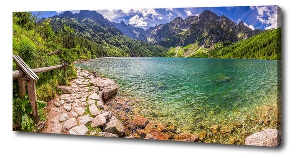 Foto obraz na plátně Mořské oko Tatry oc-108007889