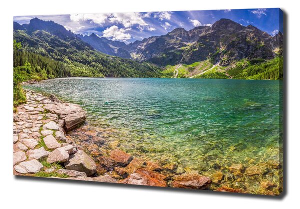 Foto obraz na plátně Mořské oko Tatry oc-108007889