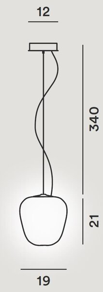 Foscarini designová závěsná svítidla Rituals Sospensione 3