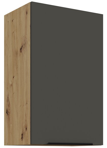 ARIA pa | horní skříňka 45 G-72 1F policová | 45 cm | ANTI FINGERPRINT povrch | artisan/šedá grafit