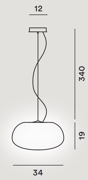 Foscarini designová závěsná svítidla Rituals Sospensione 2