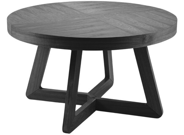 Micadoni Dubový rozkládací jídelní stůl Dustin 130/230 x 130 cm