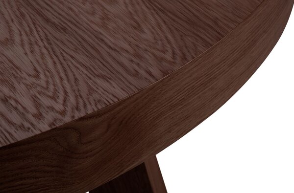 Micadoni Dubový rozkládací jídelní stůl Dustin 130/230 x 130 cm