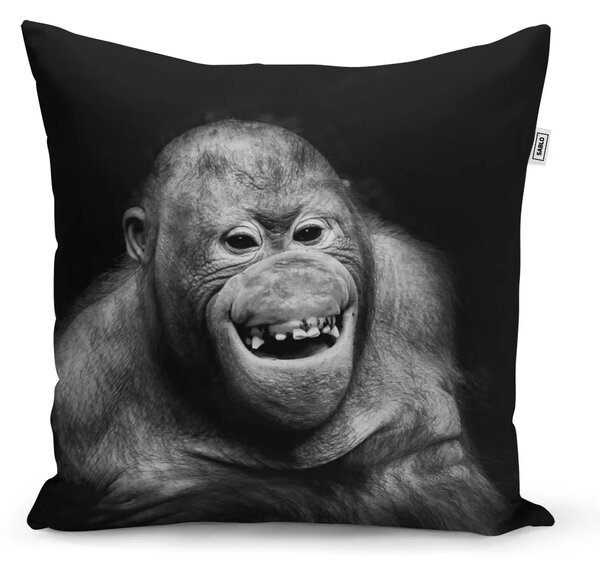 Sablio Polštář Orangutan - 40x40 cm