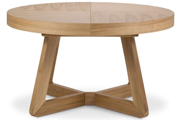 Micadoni Dubový rozkládací jídelní stůl Dustin 130/230 x 130 cm
