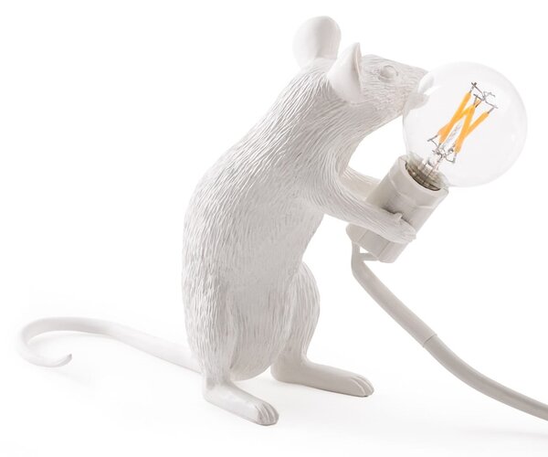Seletti designové stolní lampy Mouse Lamp Sitting