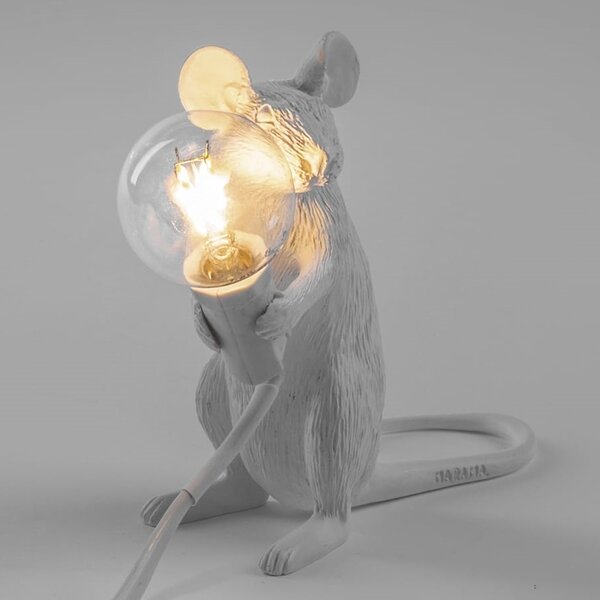 Seletti designové stolní lampy Mouse Lamp Sitting