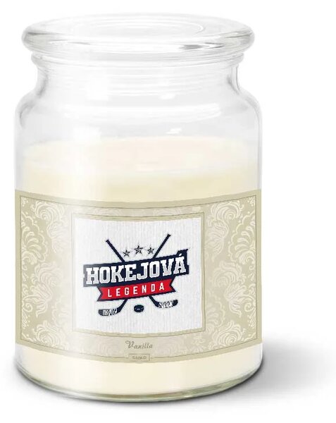 Sablio Svíčka Hokejová legenda - 500 g