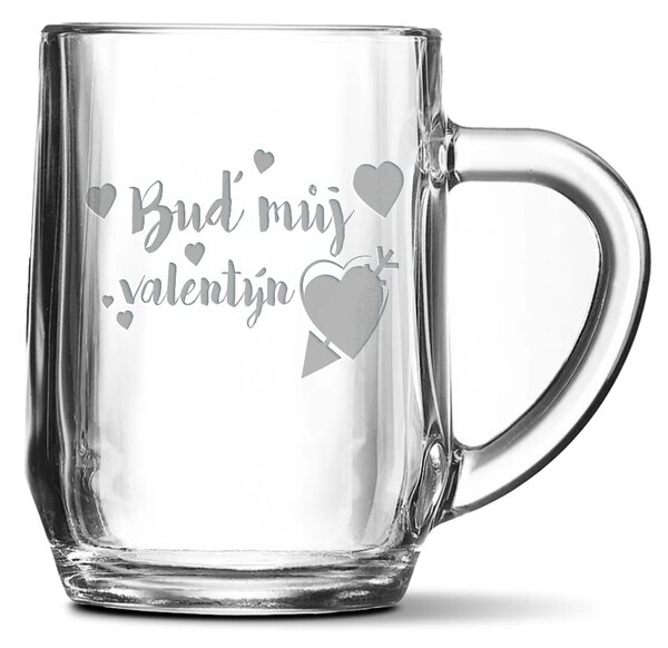 Sablio Půllitr Buď můj Valentýn: 0,5