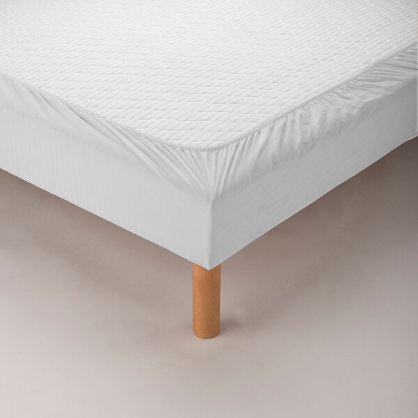 Blancheporte Ochranný pás na matraci, mikrovlákno perlově šedá 90x190cm