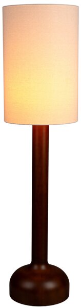 Béžová dřevěná stojací lampa DUTCHBONE JONES 140 cm