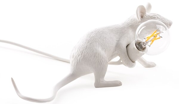 Seletti designové stolní lampy Mouse Lamp Lie Down