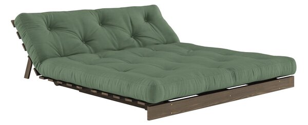 Zelená rozkládací pohovka 160 cm Roots – Karup Design