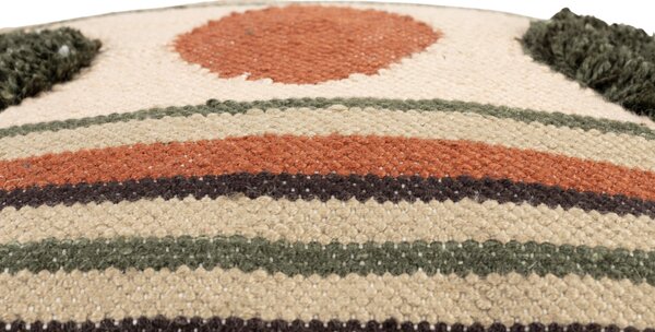 Béžový polštář DUTCHBONE HAYDON STRIPE 45 x 45 cm