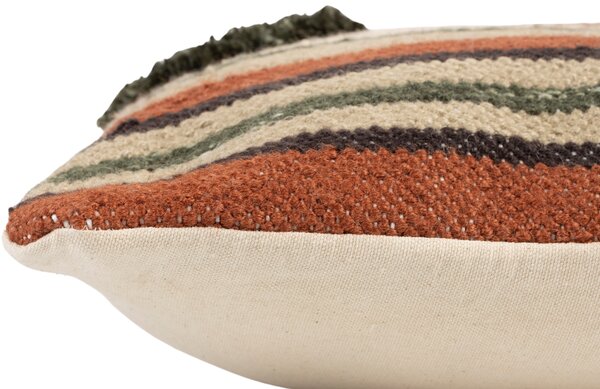 Béžový polštář DUTCHBONE HAYDON STRIPE 45 x 45 cm