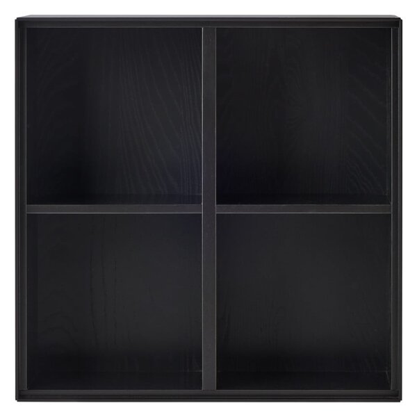 Černá nástěnná knihovna 68x68 cm Edge by Hammel – Hammel Furniture