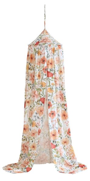 Bavlněný baldachýn Flower Power - Moi Mili