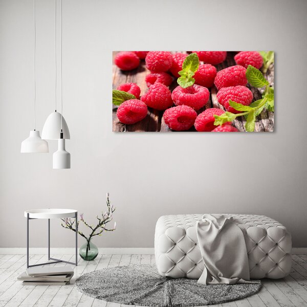 Moderní skleněný obraz z fotografie Maliny osh-109354489