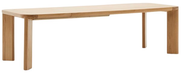 Kave Home Dubový rozkládací jídelní stůl Jondal 200/280 x 100 cm