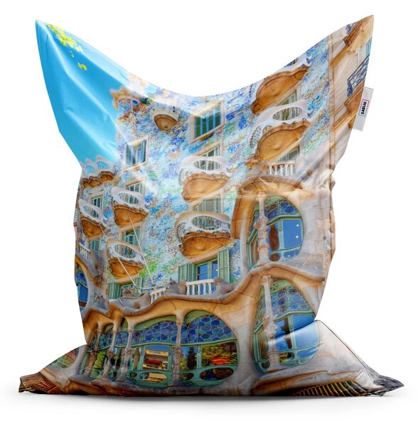 Sablio Sedací vak Classic Barcelona Gaudi Casa Batllo 2 - 150x100 cm