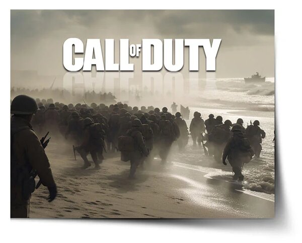 Sablio Plakát Call of Duty Normandie - 60x40 cm