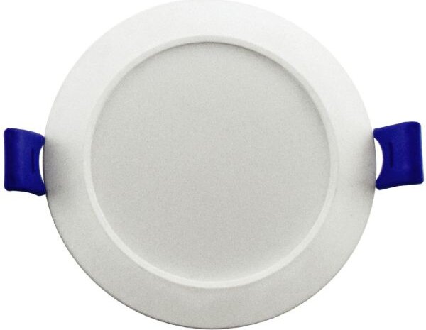 Vestavný LED panel 5W 430lm, studená, kruhový, 9cm