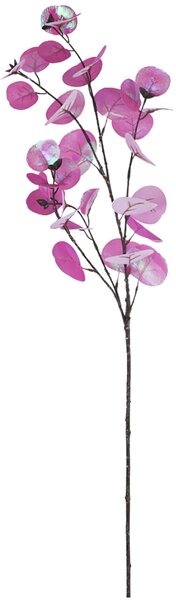 Umělá květina EUCALYPTUS 81 cm, fialová
